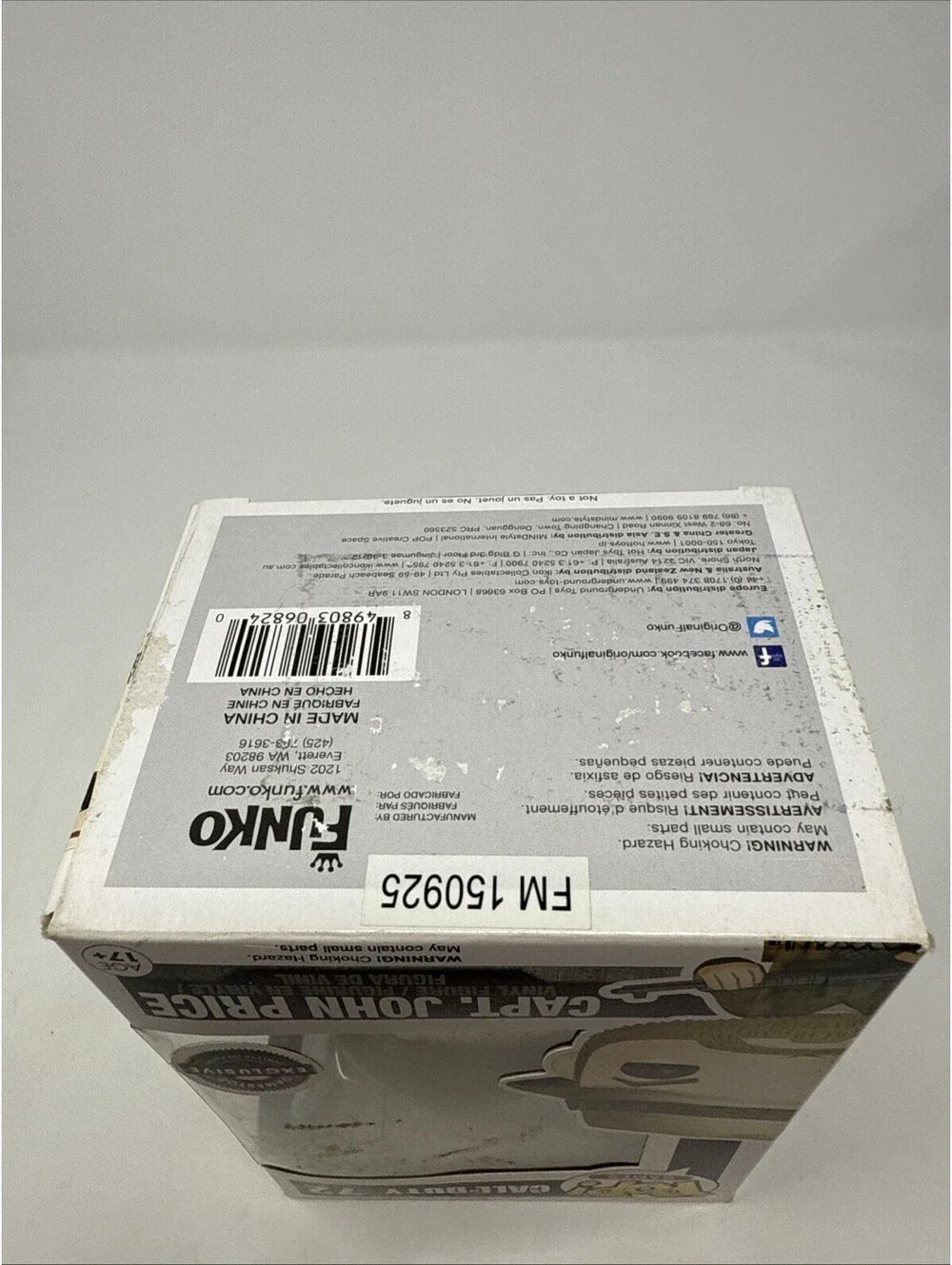 Funko Pop! Call of Duty: Capt John Price #72 GameStop Vinyl Figure +PROTECTOR C3